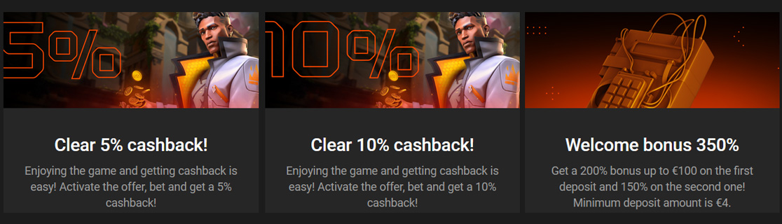 Which bonus pick up for betting. 